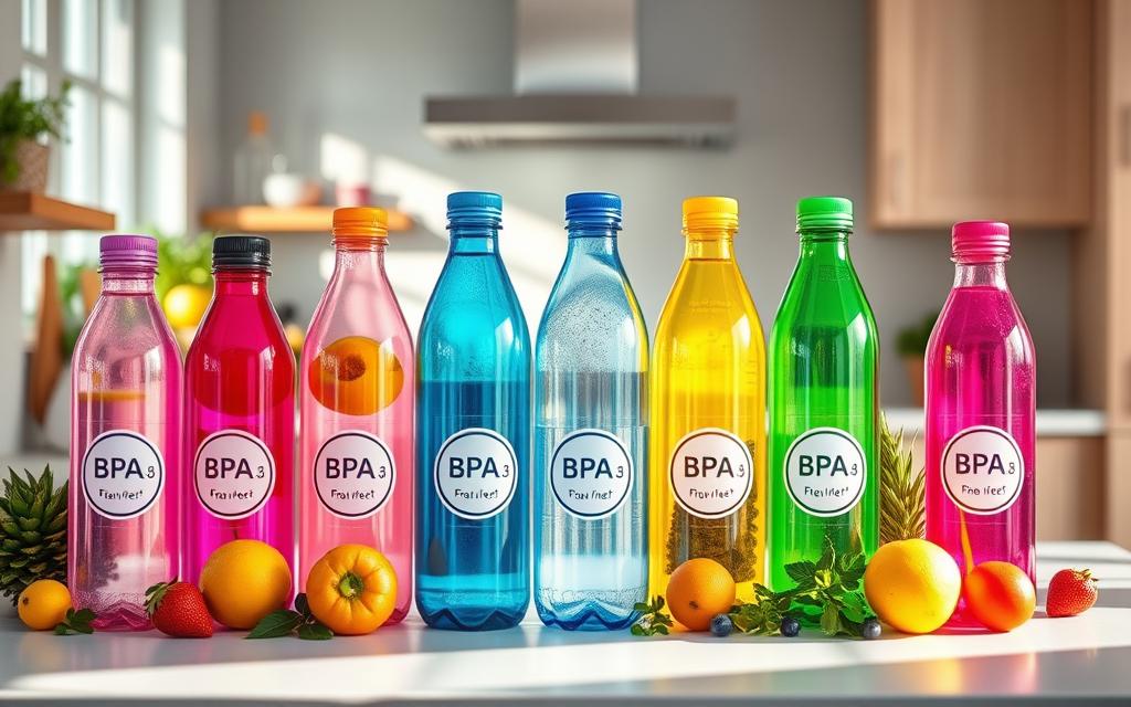 BPA-free water bottles