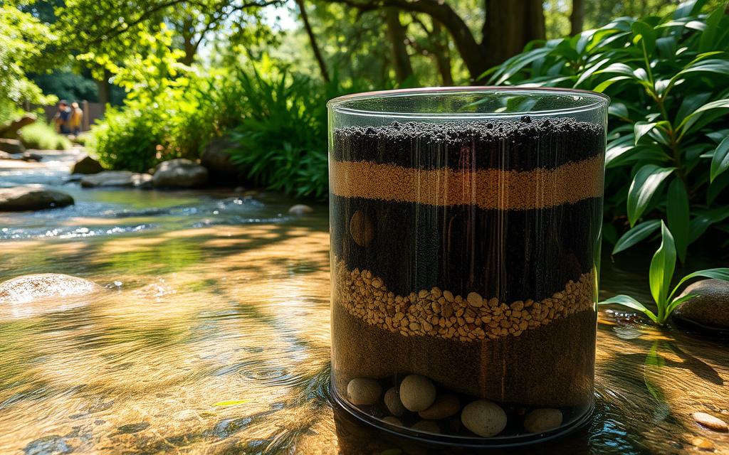 How to filter water naturally?