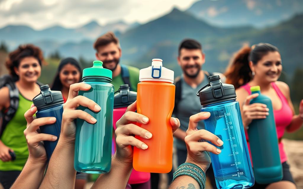 BPA-free water bottles