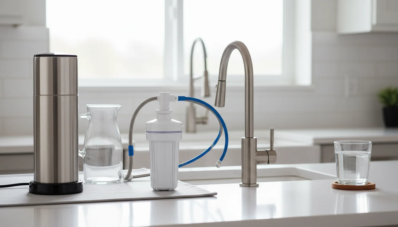countertop and under sink water filter comparison