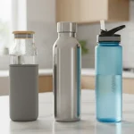 glass vs stainless steel vs plastic water bottle comparison