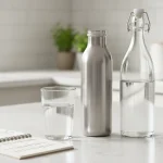 how much plastic you drink per year visual estimate