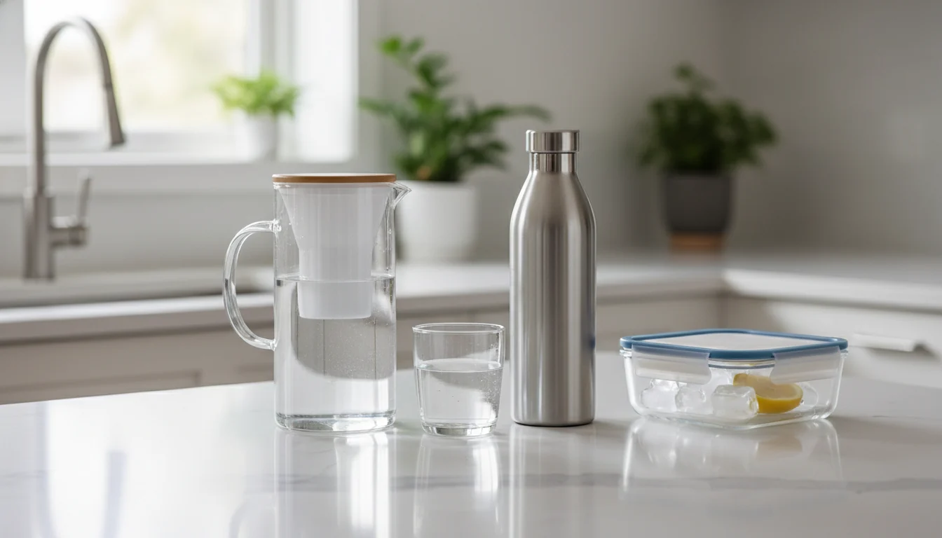 daily drinking water habits that affect microplastic exposure