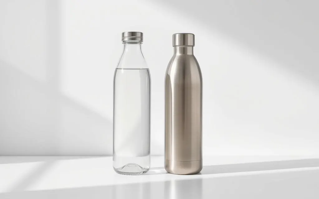 Is it better to drink water out of glass or stainless steel?