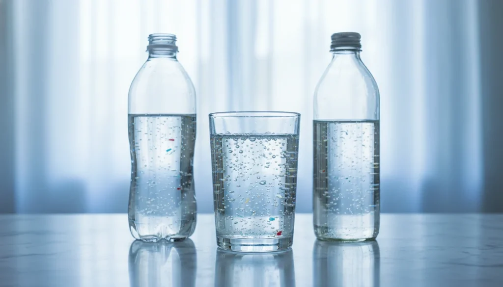 microplastics in sparkling water and carbonated water