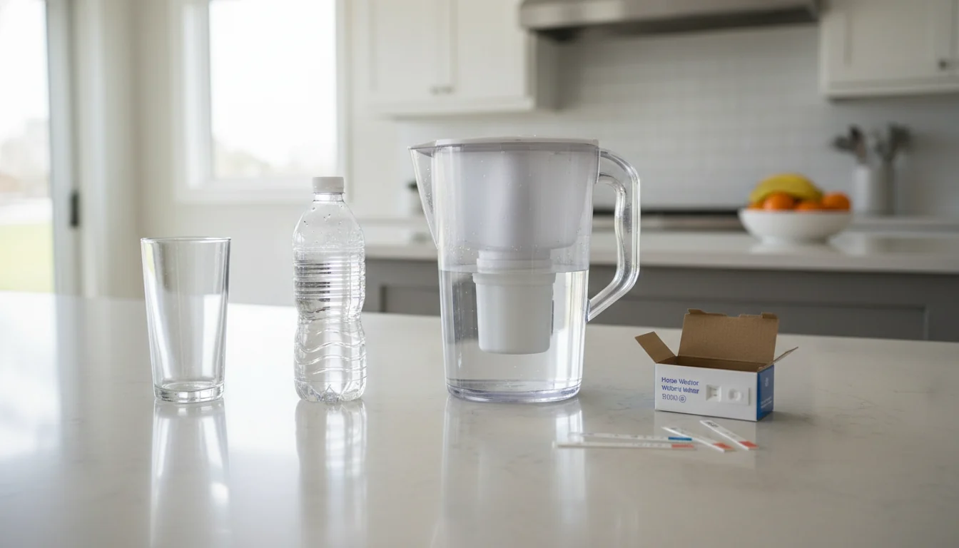 choosing between spring purified and distilled water at home