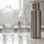 water bottle leaching microplastics warning signs