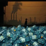 What are two negatives of bottled water?