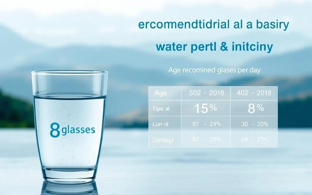 what is the recommended daily water intake for adults?