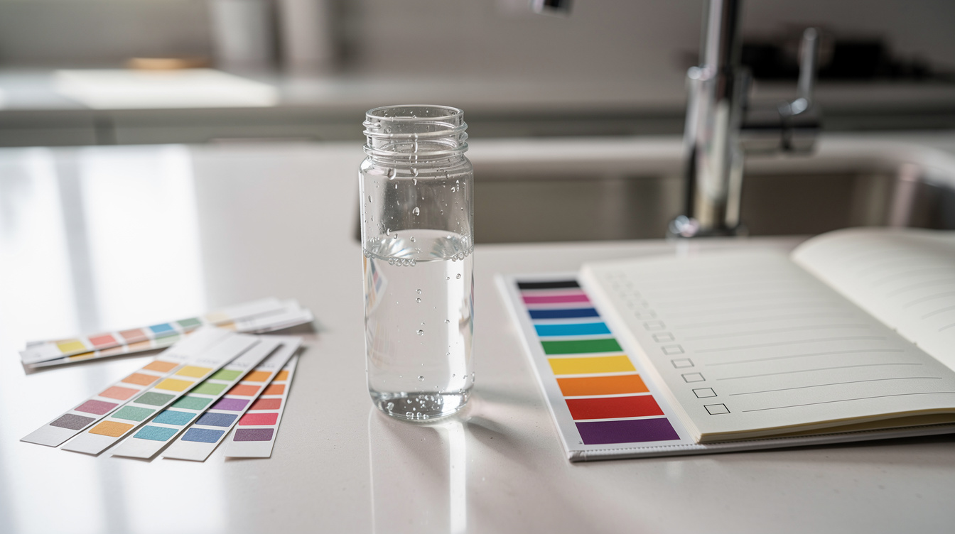 best water test kits for well water buying decision in a clean home setting