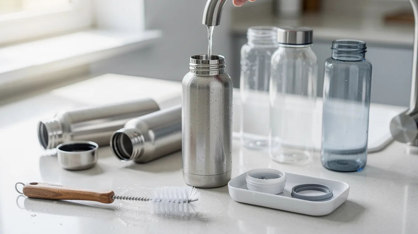Best Ways to Clean a Stainless Steel Water Bottle Without Ruining It