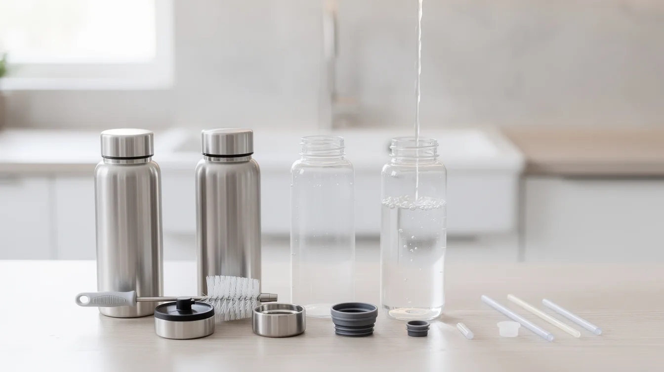 Dishwasher-Safe Water Bottles: What You Should Check Before Washing