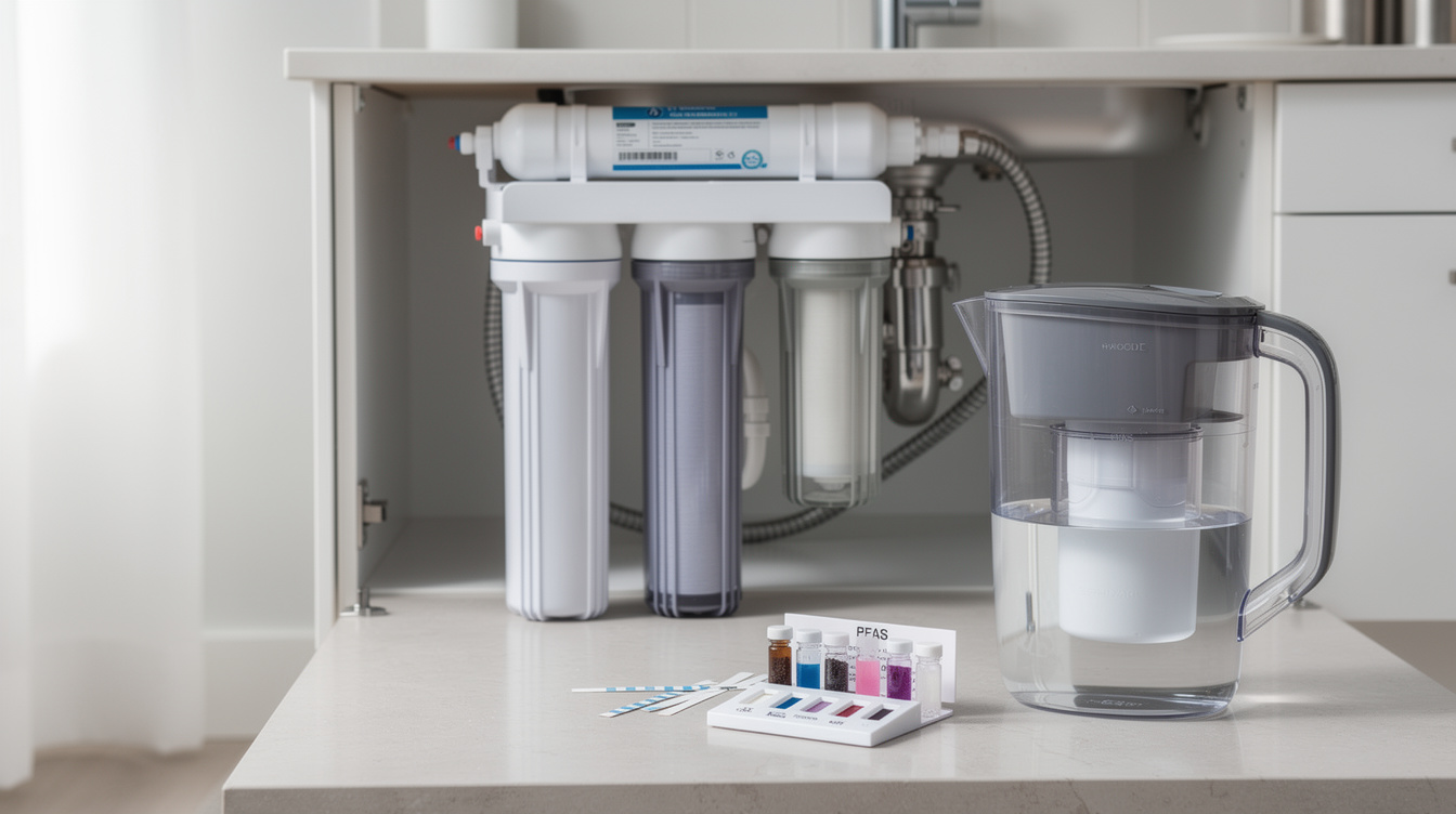 does reverse osmosis remove PFAS in a clean modern home setting