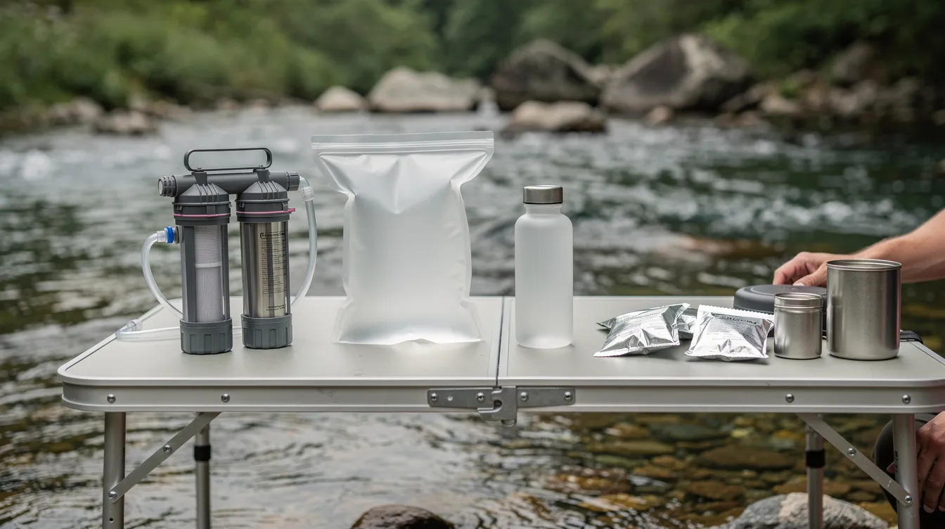 portable water filter comparison for emergency preparedness and travel