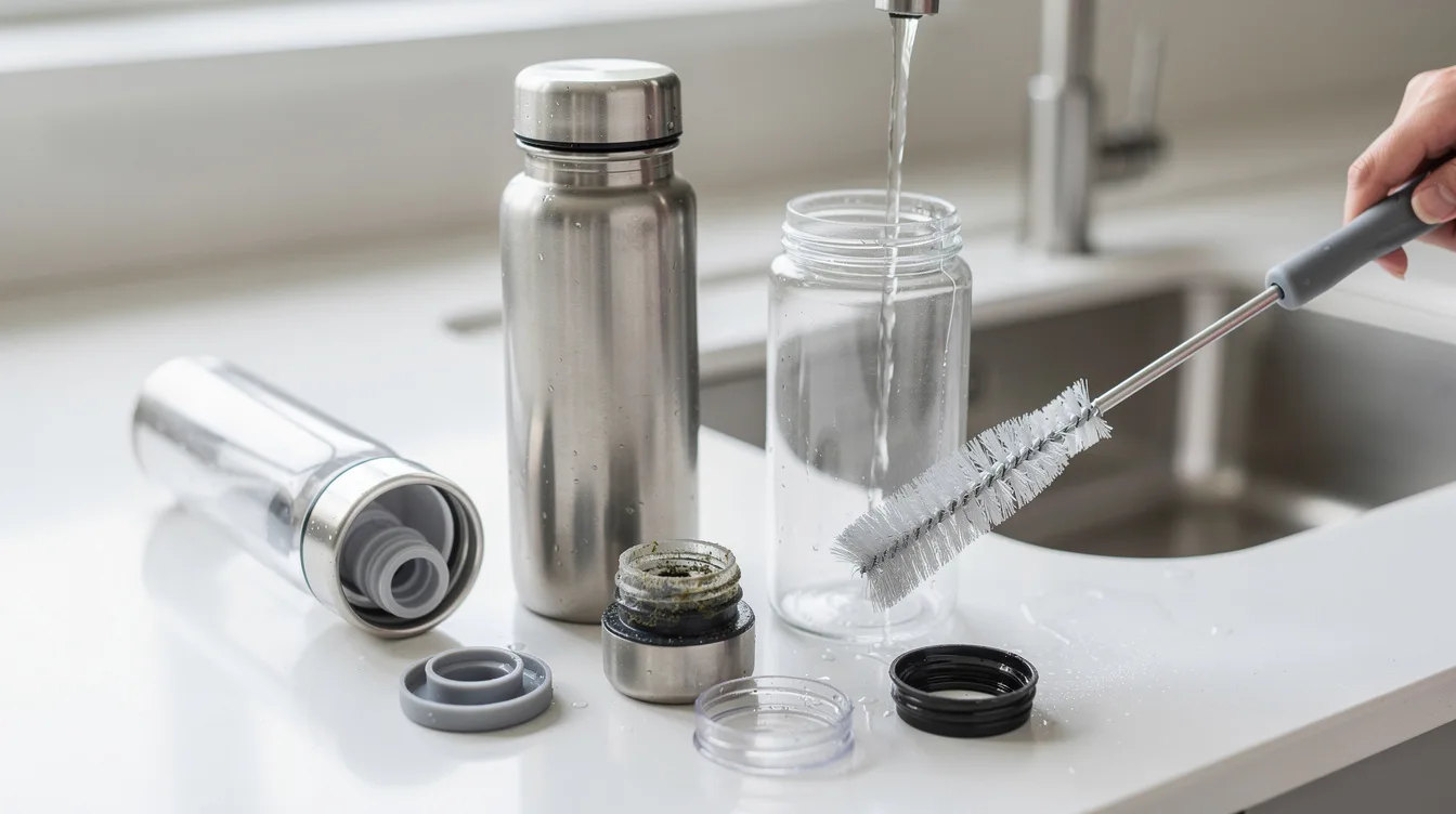 Mold in Water Bottle Lids: How to Clean the Hidden Parts